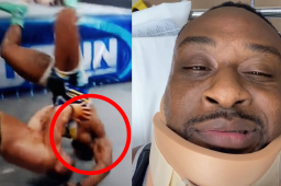 ¡Estremecedor impacto! La terrible lesión de estrella de WWE: Se rompió el cuello en plena lucha