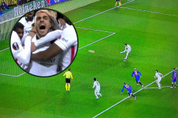 Tremendo error de Eric García en la marca: Así fue el penal que le dio ventaja al Eintracht Frankfurt sobre Barcelona