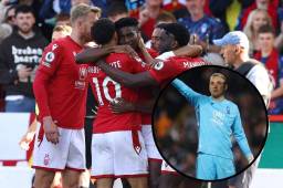 Keylor Navas cumplió el objetivo de salvar al Nottingham Forest.