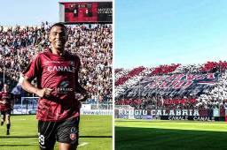 El jugador hondureño anunció en sus redes sociales que no será más parte de la Reggina.