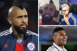 Arturo Vidal se fue en contra del Real Madrid en una charla con ‘La Cobra’.