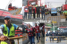 El partido entre Liga Deportiva Alajuelense - Olimpia inicia a las 7:00 de la noche. FOTOS: Alex Pérez.