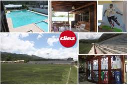 El volante hondureño Wilson Palacios construyó en La Ceiba un espacio familiar y adecuado para la práctica del fútbol. Acá te mostramos por dentro y por fuera el complejo del catracho. Mirá todos los 'secretos' que esconde. Fotos Edgar Witty