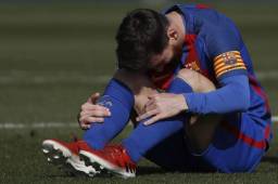 Lionel Messi no estuvo preciso en el partido ante el Betis.