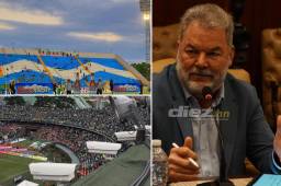 La Municipalidad de San Pedro Sula anuncia que realizará inversiones en el estadio Morazán.