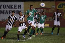 Honduras Progreso y Marathón se enfrentaron en el Humberto Micheletti en juego amistoso. FOTO: Neptali Romero.