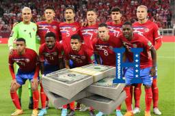 Los millones que ganaría Costa Rica por eliminar a Honduras y clasificar a la próxima Copa América 2024