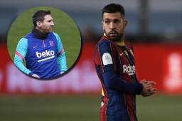 Jordi Alba y Messi han formado una conexión en el Barcelona que le ha traído muchas alegrías a los azulgranas.