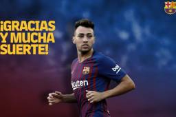 El jugador de origen marroquí logró con el Barcelona 12 goles en 56 encuentros.