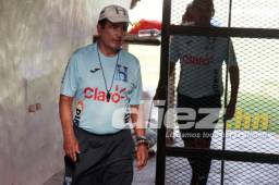 Jorge Luis Pinto viajará este viernes a Cuernavaca para preparar el juego ante México en el estadio Azteca. Pinto quiere su primer triunfo en este recinto. Foto Juan Salgado