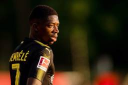 Dembele quiere irse al Barcelona y se ha declarado en rebeldía; Dortmund lo tiene suspendido.