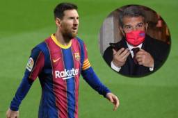 Laporta cree que Messi comprenderá lo de la rabaja salarial, pero le ofrecerá un contrato vitalicio en el Barcelona.
