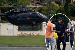 El crack del PSG llegó a Brasil para concentrarse con la Canarinha y así disputar la Copa América.