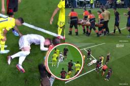 Ter Stegen fue sacado en camilla y llorando: así fue la grave lesión del alemán tras caer mal con su rodilla derecha