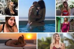 El futbolista Javier Chicharito se convertirá en padre este año junto a la modelo australiana, Sarah Kohan. El año pasado fueron captados en una playa.