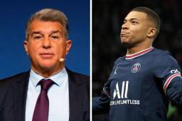Joan Laporta, presidente del Barcelona, reveló los millones que pide Mbappé.