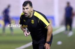 Martín 'Tato' García expresó su satisfacción por el triunfo ante Motagua y ya piensa en Platense. Foto DIEZ