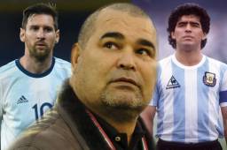 Chilavert defendió a Messi de sus detractores y dijo que no se le puede comparar con Maradona.