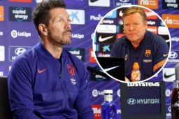 Koeman 'ha demostrado personalidad', afirma Simeone.