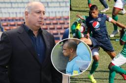 El máximo jerarca de Motagua cree que han sido perjudicados por el árbitro Moncada en el estadio Yankel.