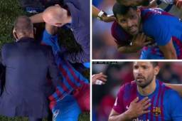 El 'Kun' Agüero se sometió a examen cardiológico por 'malestar torácico'.