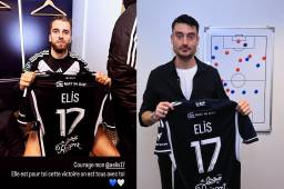 Alberth Elis sufrió un grave golpe en el cráneo y sus compañeros del Girondins Bordeaux han mostrado su apoyo.