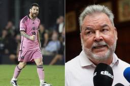 Messi y el Inter Miami estarán la próxima semana en San Pedro Sula. Foto: Mauricio Ayala.