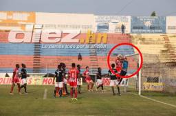 Marcelo Canales hizo un golazo ante el Honduras Progreso en La Ceiba.