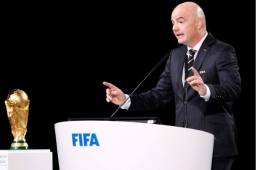 Gianni Infantino estará en Honduras este martes 19 noviembre en Tegucigalpa.