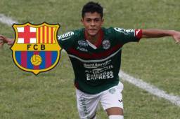 Cristhian Cálix entrenó con el Barcelona por tres días y también lo hizo más tiempo con el Espanyol.