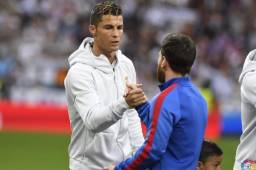Cristiano Ronaldo habló de la lucha que mantiene año con año con Messi, Neymar y otros cracks. Foto AFP