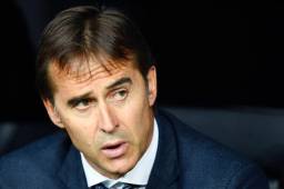 El entrenador del Real Madrid, Julen Lopetegui, habla del partido ante Espanyol. Fotos AFP