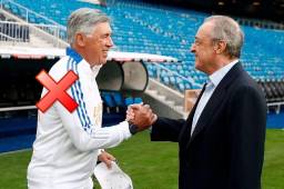 Carlo Ancelotti no era el entrenador que quería Florentino Pérez en la presente temporada.