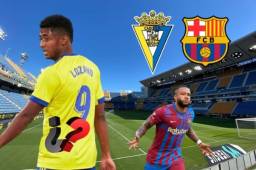 El Cádiz del Choco Lozano recibe en su casa al Barcelona de Koeman por la fecha 6 de la Liga de España (2:00 pm). Diario Sport adelanta cómo jugaría el equipo del hondureño este jueves.