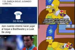 Los mejores memes del sufrido gane del Barcelona 1-0 ante el Dinamo de Kiev en la Champions League. Lo que le espera a Xavi Hernández.