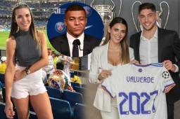 El ‘dardazo’ de la bella novia de Fede Valverde a Mbappé por dejar plantado al Real Madrid
