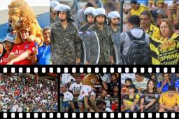 La jornada de la Liga Nacional estuvo llena de polémica en Danlí ya que los dos equipos salieron vestidos de amarillo y negro. En Cortés se hizo un taquillón.