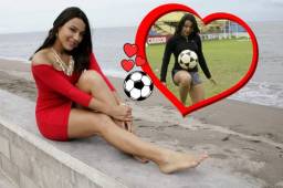 Así de hermosa es Ashley Wesley, la futbolista hondureña que estudia Administración de Empresas Turísticas. Fotos Javier Rosales