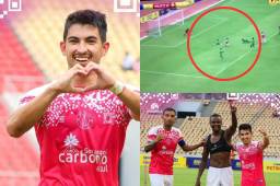 Jonathan Rubio anotó en su cumpleaños un golazo con el Atlético Petro: acostó al defensa y dejó sin reacción al portero