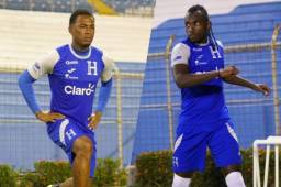 Deiby Flores y Alberth Elis entrenaron este día con sus demás compañeros y lo hacen con la mente puesta en los ticos.