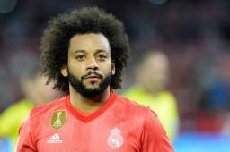 Marcelo salió lesionado del juego Sevilla-Real Madrid, pero no se descarta para el clásico ante Atlético de Madrid. Foto AFP