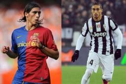 Martín Cáceres tuvo un breve paso por el Barcelona y también brilló en la Juventus.