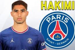 Achraf Hakimi está cerca de fichar por el PSG, según confirmó el Inter Milán.