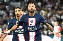 Neymar marca doblete y Mbappé debuta con gol en la paliza del PSG sobre el Montpellier por la Ligue 1