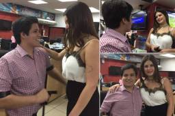 Roberto Ortiz cumplió uno de sus deseos de compartir y conocer a la bella Carolina Padrón.