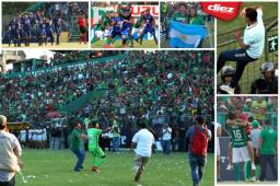 Estas son las otras imágenes que dejó la Gran Final del torneo Clausura 2018 donde Marathón se coronó campeón. Mirá el cronómetro del árbitro Óscar Moncada y quién le ayudaba con las indicaciones a Diego Vázquez.