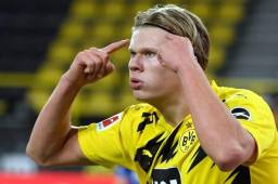 Erling Haaland es el goleador del Borussia Dortmund. El gigantón noruego solo tiene 20 años.