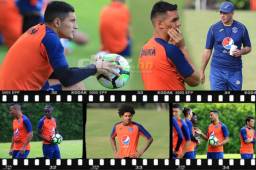 El entrenamiento del Motagua parecía un velatorio, caras largas, tristeza, algunas que otras sonrisa. La final perdida frente a Herediano ha pegado aunque se intente ocultar.