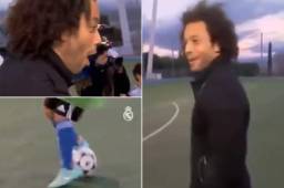 Marcelo quedó sorprendido tras ver las habilidades de Pipi cuando aún era un niño.