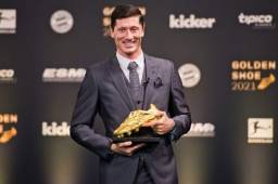 Lewandowski fue galardonado con la primera Bota de Oro de su carrera.